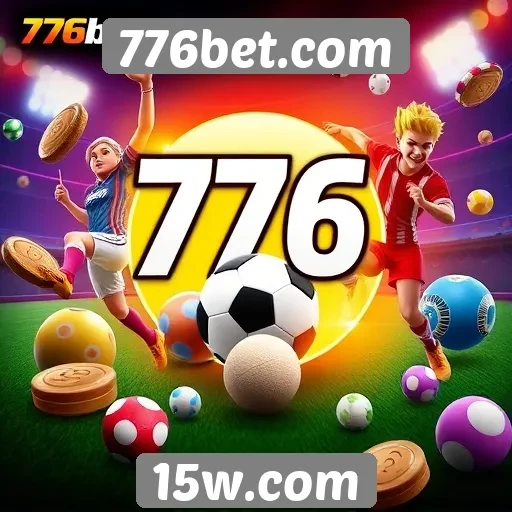 Variedade de jogos disponíveis na plataforma 776bet